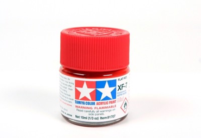 XF-7 Flat Insignia Red Mini - Tamiya Acrylic Paint