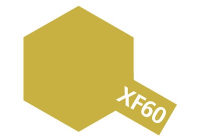 XF-60 Flat Dark Yellow Mini - Tamiya Acrylic Paint