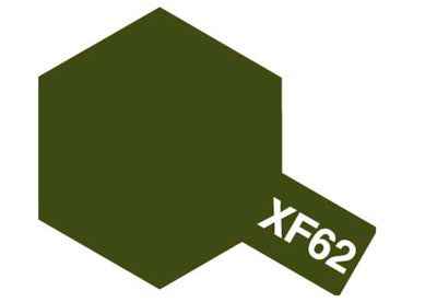XF-62 Flat Olive Drab Acrylic Mini - Tamiya Acrylic Paint