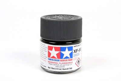 XF-69 Flat Nato Black Mini - Tamiya Acrylic Paint