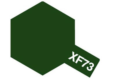XF-73 Flat Dark Green (JGSDF) Mini - Tamiya Acrylic Paint