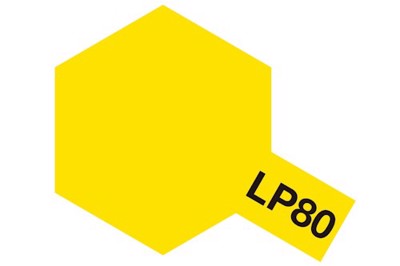 LP-80 Flat Yellow - Tamiya Lacquer Paint