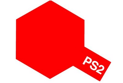 PS-2 Red - Tamiya Polycarbonate Spray
