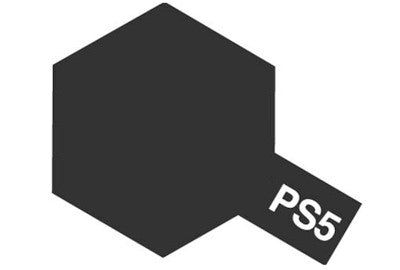 PS-5 Black - Tamiya Polycarbonate Spray