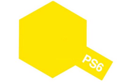 PS-6 Yellow - Tamiya Polycarbonate Spray