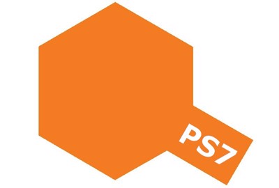 PS-7 Orange - Tamiya Polycarbonate Spray