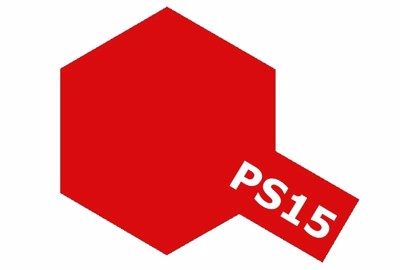 PS-15 Metallic Red - Tamiya Polycarbonate Spray