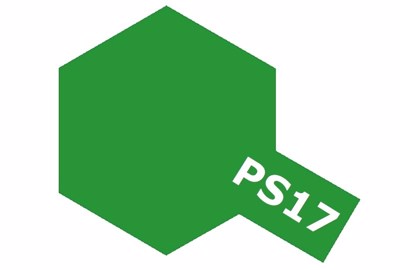 PS-17 Metallic Green - Tamiya Polycarbonate Spray