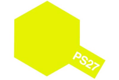 PS-27 Fluorescent Yellow - Tamiya Polycarbonate Spray