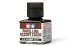 Panel Line Accent Color Dark Brown - Tamiya Enamel Paint