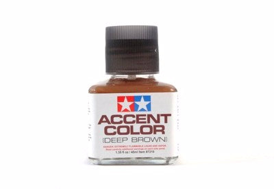 Accent Color Dark Red-Brown - Tamiya Enamel Paint