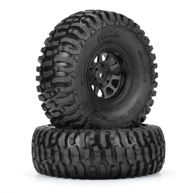 1/10 Fossil Font/Rear 1.9" Crawler Tires MTD 12mm Black Kodiak (2) - PN# 407710