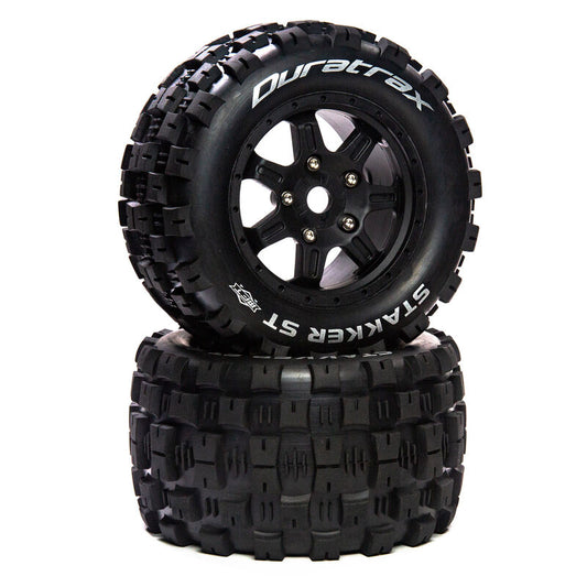 FINAL SALE - Stakker ST Belt 3.8" Mounted Front/Rear Tires 0 Offset 17mm, Black (2)