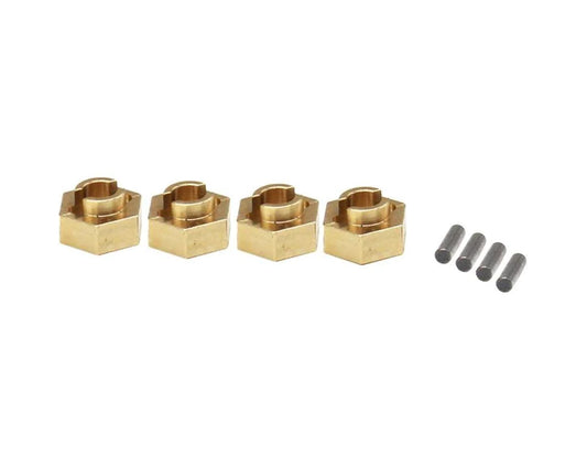 Hot Racing Axial SCX24 Brass 7mm Wheel Hex Hub (4)