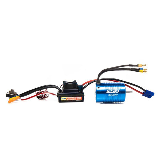 1/10 4-Pole ESC/Brushless Motor Combo, 3000Kv: 3.5mm Bullet, EC3