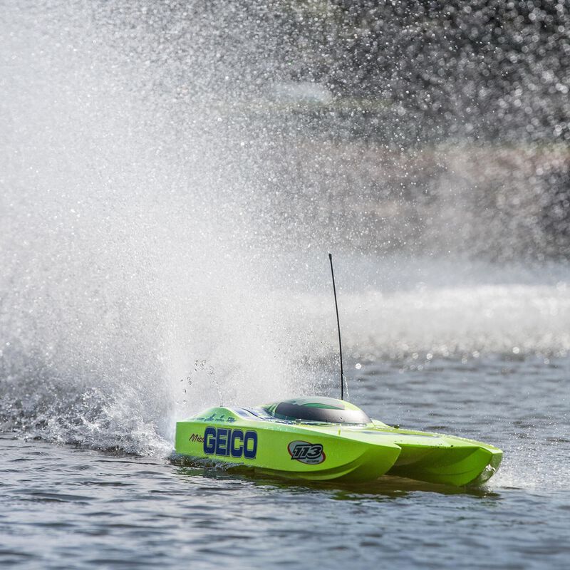 Miss geico zelos 36 twin best sale brushless catamaran
