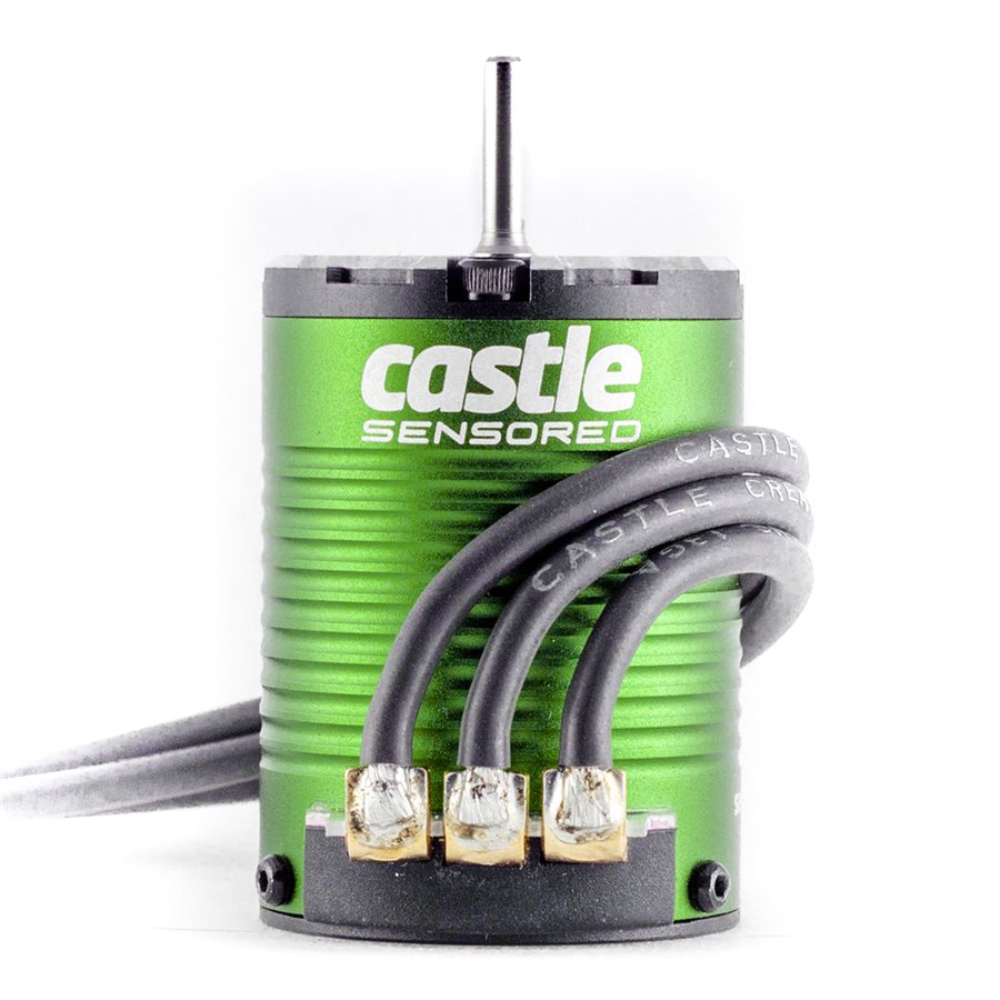 Castle 4-Pole Sensored Brushless Motor 1406-6900KV