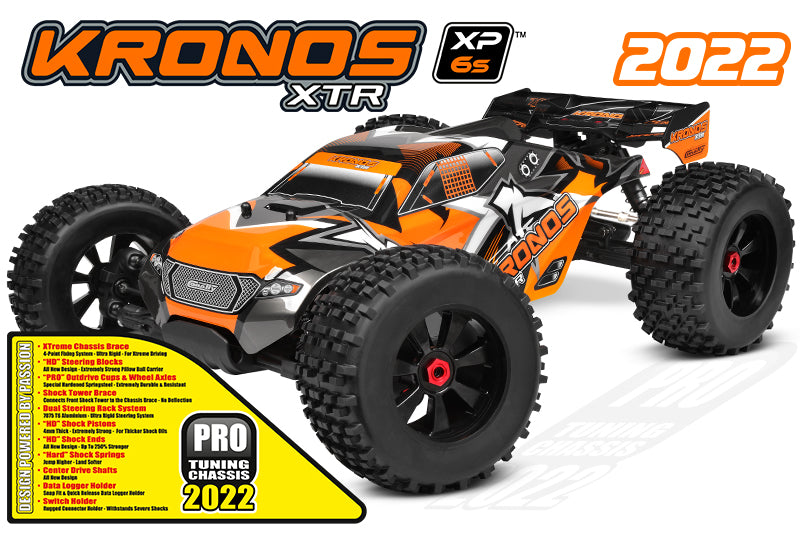 Kronos XTR 6S 1/8 Monster Truck LWB - Roller Chassis