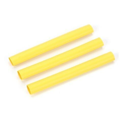 Du-Bro 1/4" Dia. Heat Shrink Tubing Yellow (3/pkg)