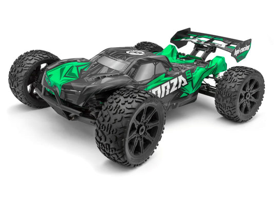 Vorza S Flux Truggy, 1/8 Scale 4WD RTR Brushless 6s w/2.4GHz Radio System, Green