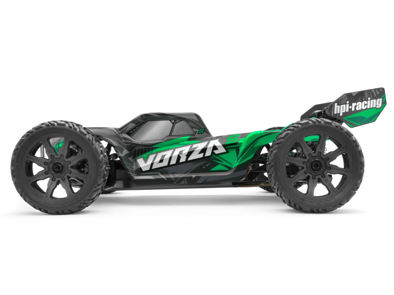 Vorza S Flux Truggy, 1/8 Scale 4WD RTR Brushless 6s w/2.4GHz Radio System, Green