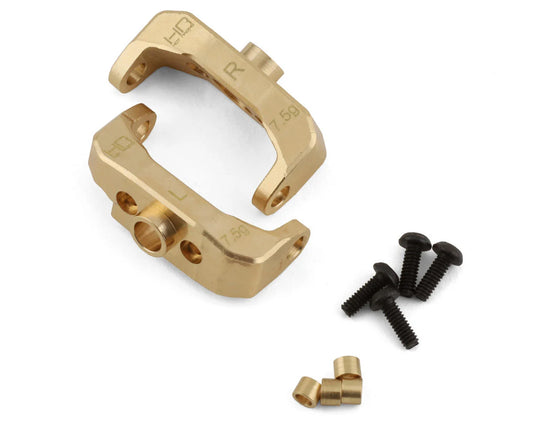 Hot Racing Traxxas TRX-4M Brass C-Hubs (2) (7.5g)