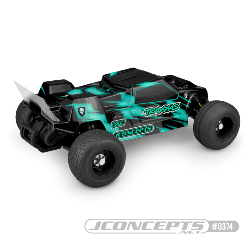 JConcepts F2   Rustler VXL body w/ rear spoiler