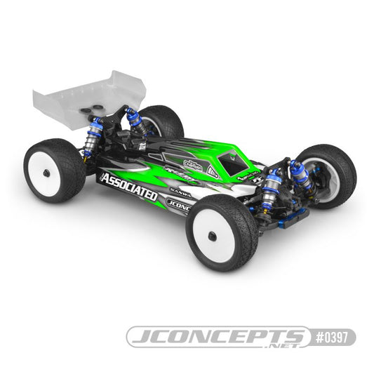 JConcepts F2 - B74.1 | B74.2 body w/ S-Type wing (Clear)