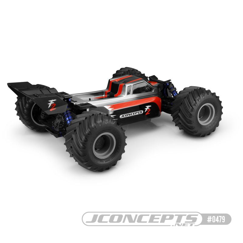 JConcepts F2 - Traxxas Sledge Body (Clear)