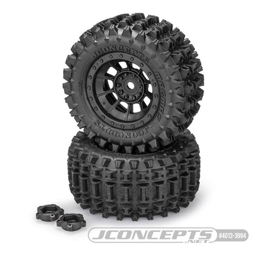 Magmas, Platinum Compound, Pre-Mounted on #3425B Wheels, Fits Traxxas X-Maxx, XRT, & Arrma Kraton 8S