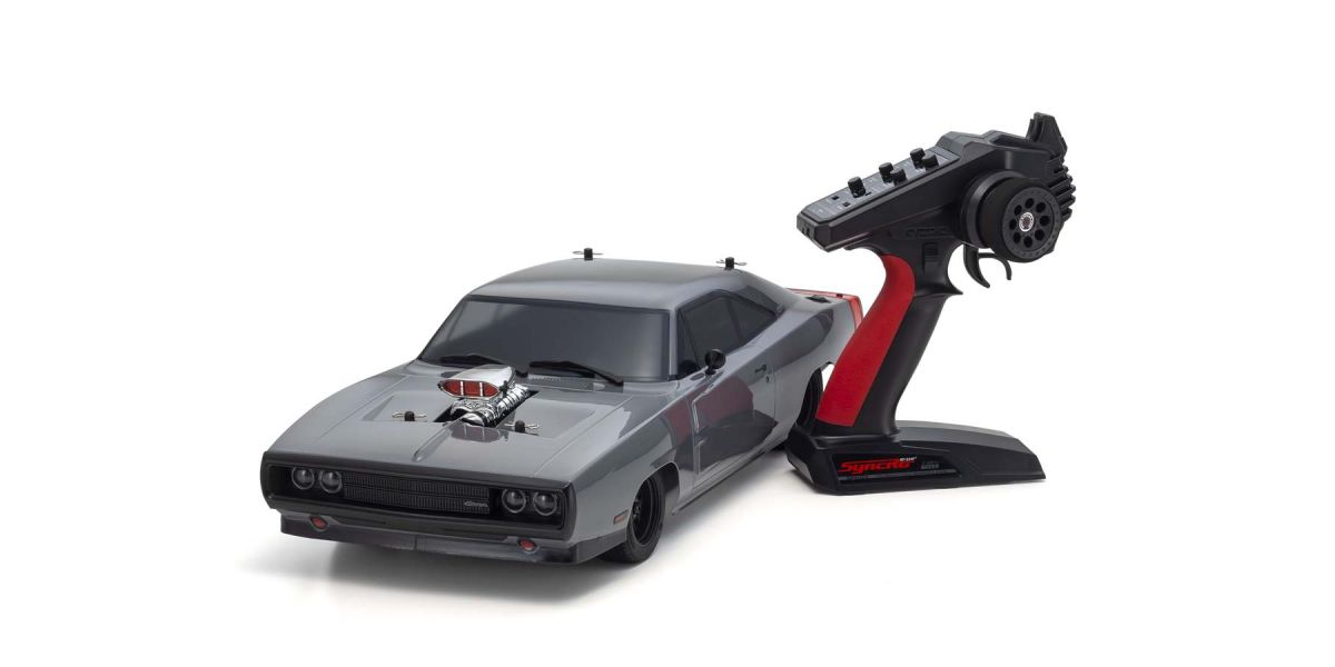 1/10 EP 4WD RTR Fazer Mk2 1970 Dodge Charger Super Charged VE Gray (Brushless)