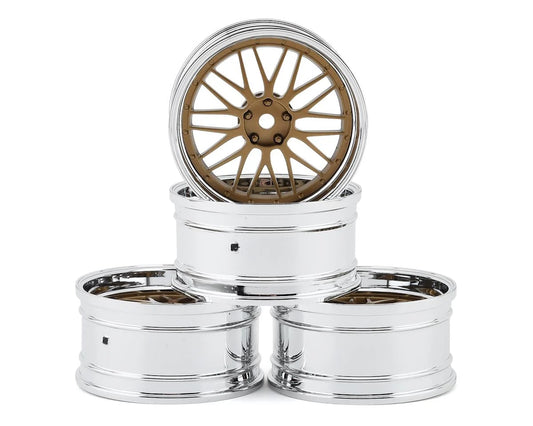 MST S-GD LM 21 Wheel Set (Gold) (4) (Offset Changeable) w/12mm Hex
