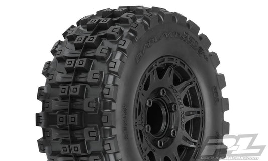 Pro-Line Badlands MX28 HP 2.8" All Terrain BELTED Tires Mounted