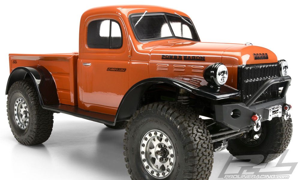 Pro-Line 1946 Dodge Power Wagon Clr Bdy 12.3" Crawlers