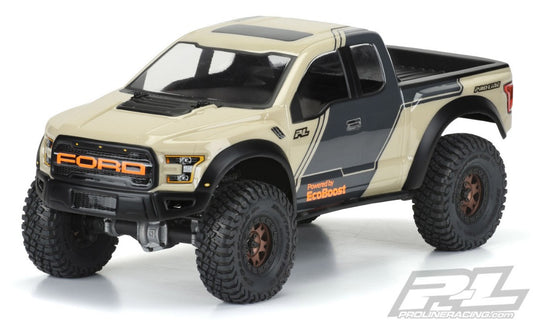 Pro Line 2017 Ford F 150 Raptor Clear Body 12.3" WB Crawlers