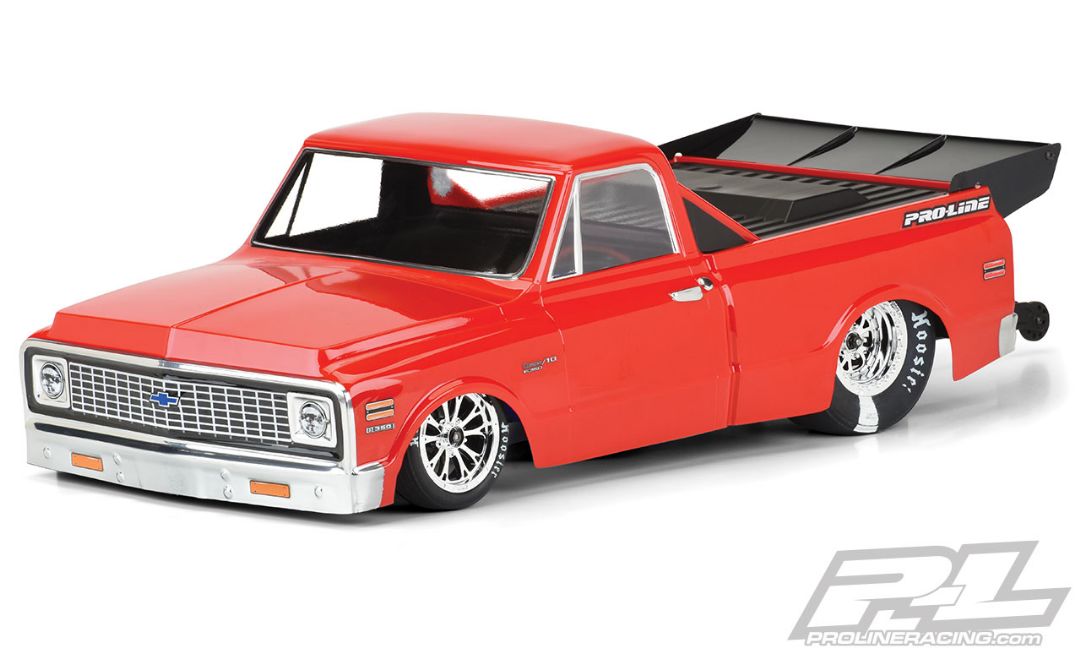 Pro-Line 1972 Chevy C-10 Clear Body for SC Drag