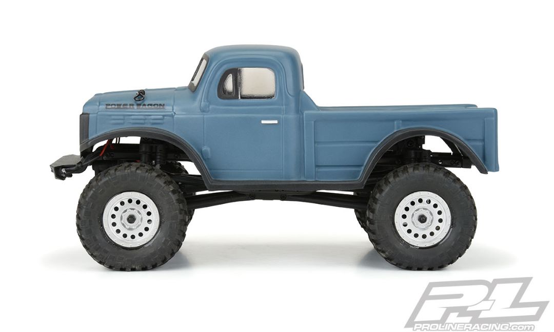 Pro Line 1946 Dodge Power Wagon Clear Body SCX24 JLU