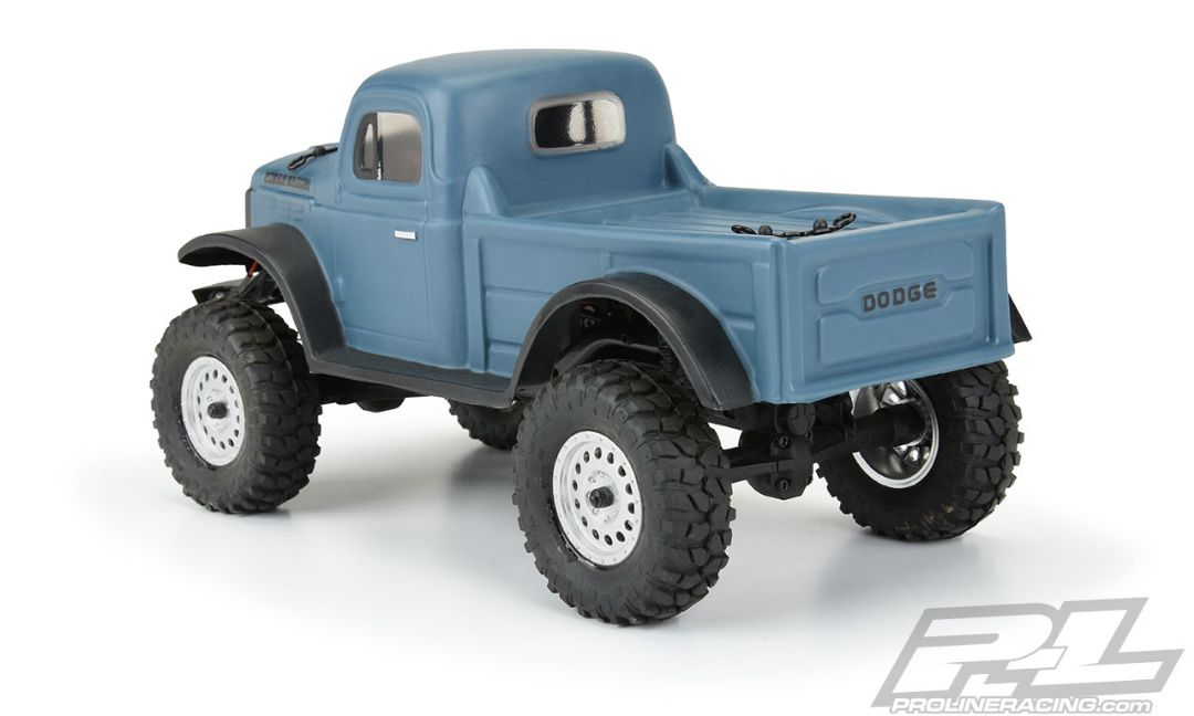 Pro Line 1946 Dodge Power Wagon Clear Body SCX24 JLU