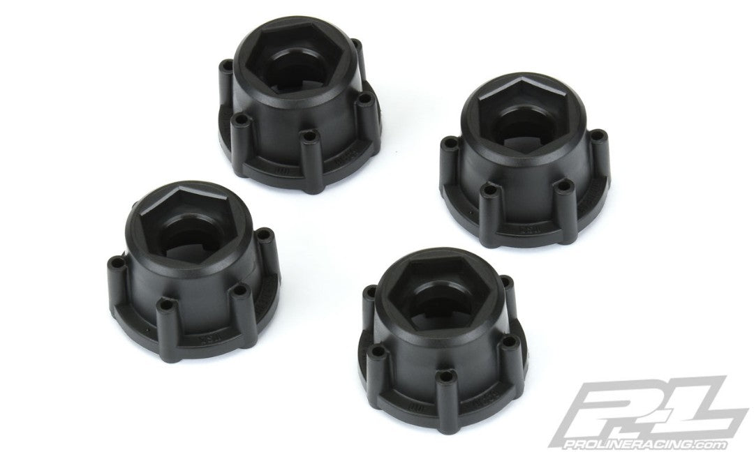 Pro-Line 6x30 to 17mm Hex Adapters for 6x30 2.8" Wheels