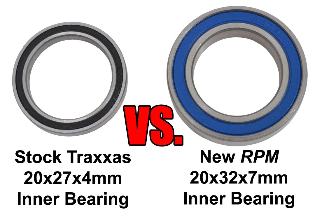 RPM Oversized Front Axle Carriers for the Traxxas X Maxx