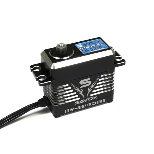 Waterproof Premium, High Voltage, Brushless, Digital Servo 0.11sec / 972.1oz @ 8.4v - Black Edition