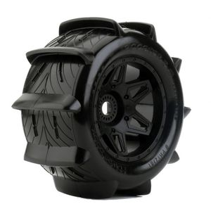 1/8 Rooster 3.8" Belted Paddle Sand Snow Tires 17mm