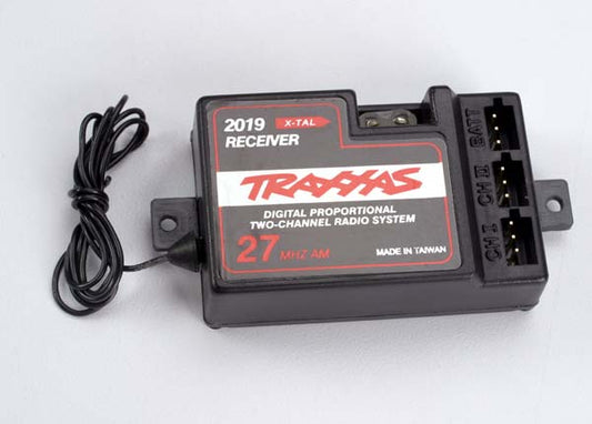 Traxxas 27mhz 2 Channel AM Receiver (No Bec)