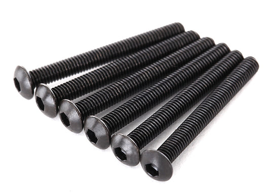 Traxxas 3x27mm Button Head Machine Screws (6)