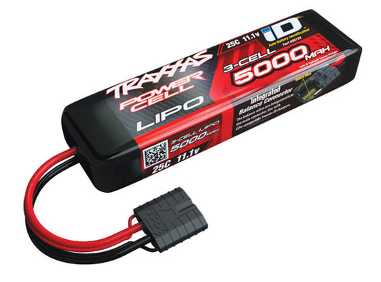 Traxxas 5000mAh 3S 11.1V 25C LiPo iD Connector Soft Case - PN# 2872X