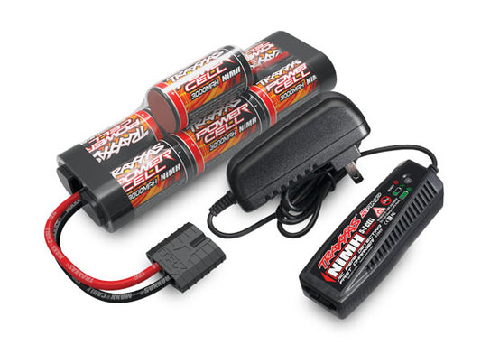Traxxas AC Charger with 3000mAh 8.4V NiMH Completer Pack