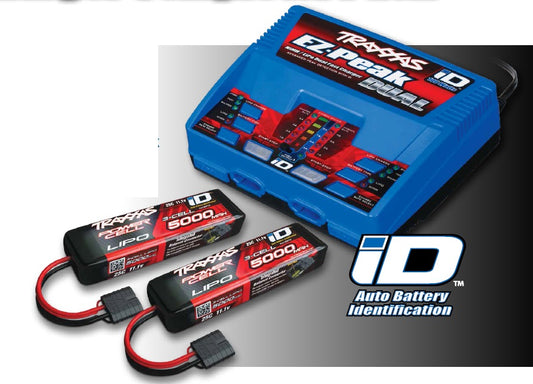 Traxxas EZ-Peak Dual 3S Completer Pack with 2x 5000mAh LiPo - PN#2990