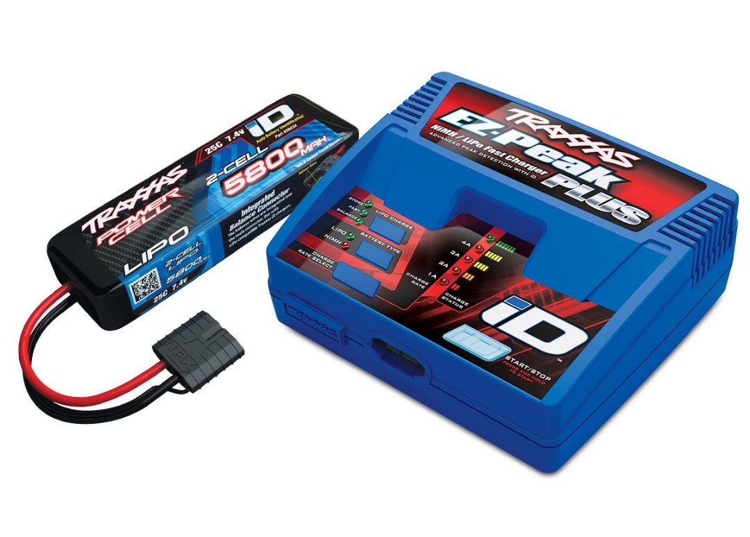Traxxas EZ-Peak 2S Completer Pack with a 5800mAh LiPo - PN# 2843X