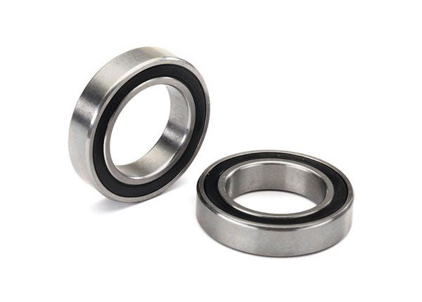 Traxxas Ball bearing, black rubber sealed (20x32x7mm) (2)
