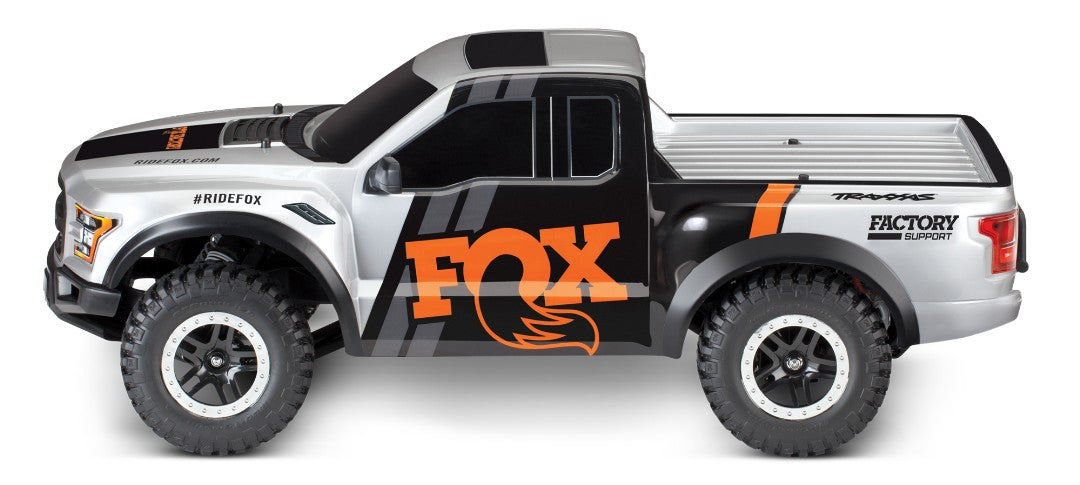 Traxxas Fox 2017 Ford Raptor RTR 1/10 2WD Truck (Battery and Charger Included)
